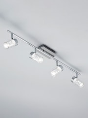 BHS Silver Felix Bubble LED Bathroom Bar Ceiling Light - Image 3 of 4