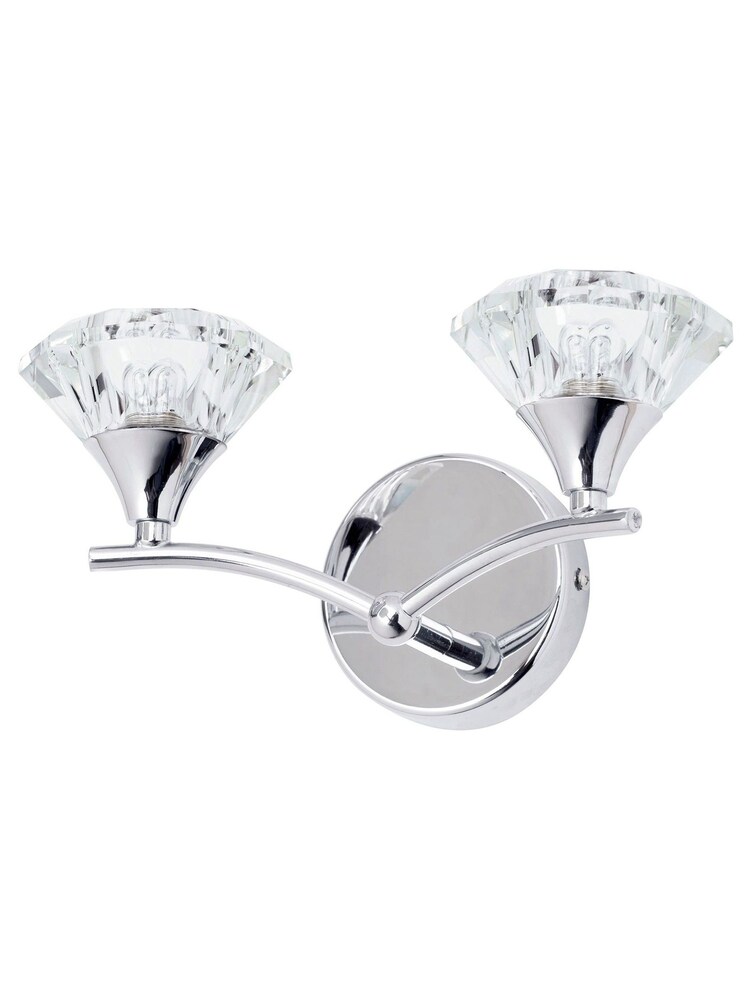 Silver Reena 2L Wall IP44 Chrome - Image 3 of 3