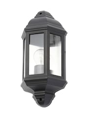 BHS Athena Black Wall Lantern Outdoor Light - Image 5 of 5