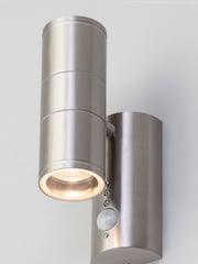 BHS Silver Islay 2 Outdoor Wall Light - Image 2 of 2