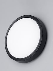 BHS Black Oxford LED Flush Ceiling Light - Image 3 of 3
