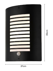 BHS Black Sigma Wall Outdoor Light - Image 4 of 5
