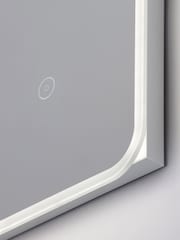 Silver Nor 600x800 22w LED IP44 Mirror - Image 2 of 4
