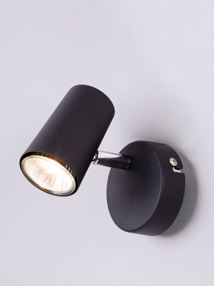BHS Harvey Set of 2 Black 1 Light Spotlight - Image 2 of 4