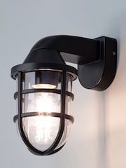 BHS Black Jura Outdoor Wall Light - Image 3 of 4