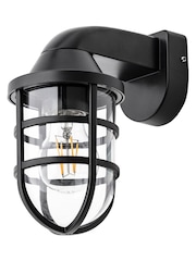 BHS Black Jura Outdoor Wall Light - Image 4 of 4