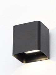 BHS Black Maui Up/Down LED Wall Light - Image 2 of 3
