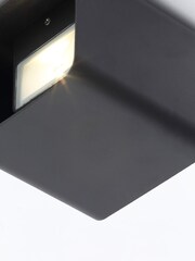 BHS Black Maui Up/Down LED Wall Light - Image 3 of 3