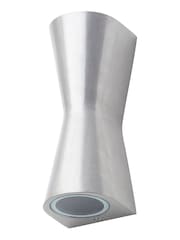 BHS Silver Skye Double Cone Wall Light - Image 4 of 4
