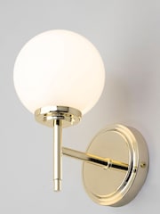 Brass BHS Porto Opal Wall Light - Image 3 of 4