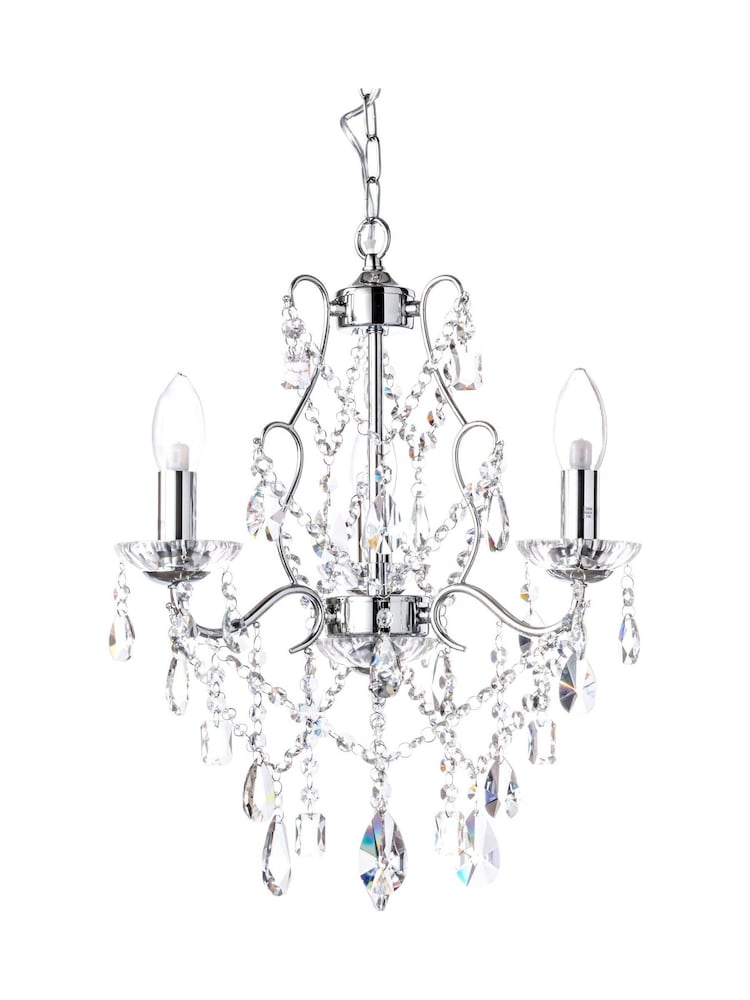 BHS Silver Annalee Bathroom Chandelier Chandelier - Image 5 of 5 BHS Silver Annalee Bathroom Chandelier Chandelier - Image 5 of 5