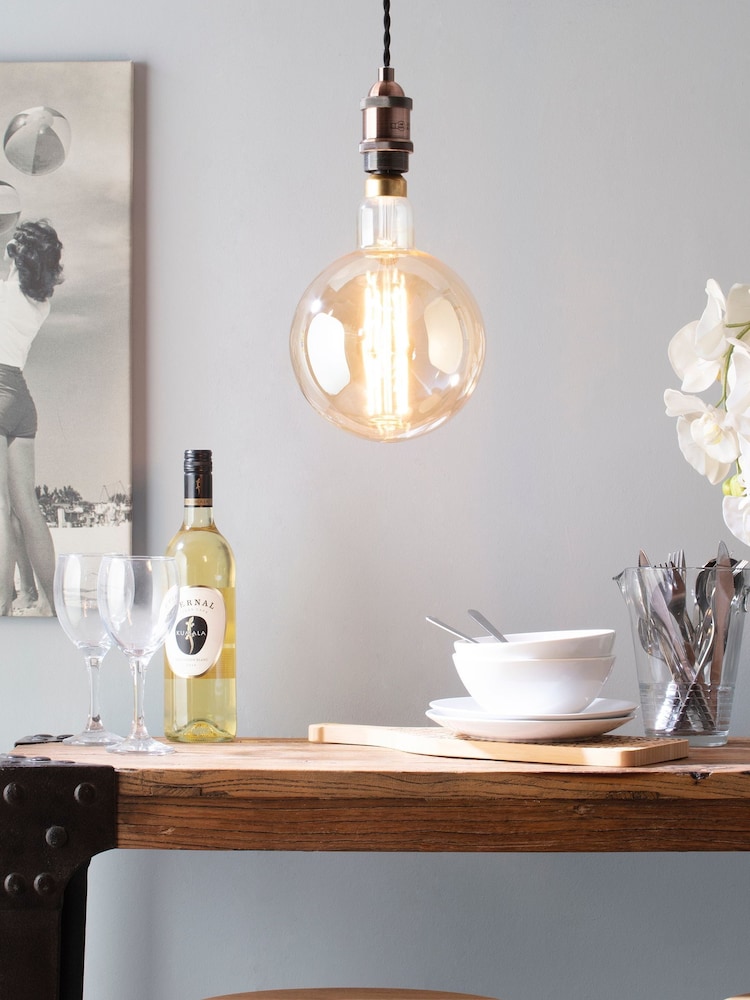 BHS G180 6W LED Vintage Filament Lamp - Image 1 of 4
