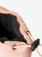 Pink Shimmer Waterproof Warm Faux Fur Lined Snow Boots - Image 5 of 7