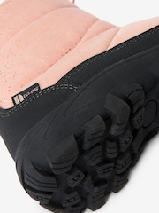 Pink Shimmer Waterproof Warm Faux Fur Lined Snow Boots - Image 7 of 7