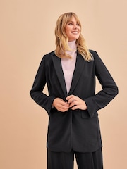 Phase Eight Womens Black Opal Wide Leg Trousers - Image 7 of 7