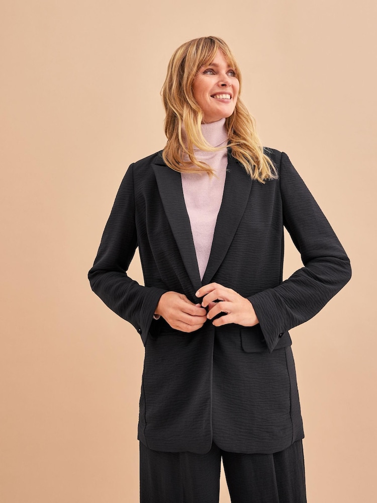 Phase Eight Womens Black Opal Wide Leg Trousers - Image 7 of 7