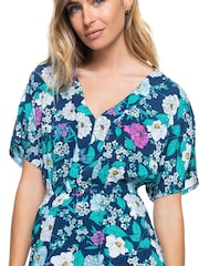 Roxy Young Womens Blue Maxi Dress - Image 4 of 6