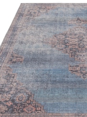 Asiatic Rugs Blue Kaya Dana Washable Rug - Image 3 of 5