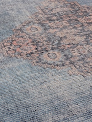 Asiatic Rugs Blue Kaya Dana Washable Rug - Image 5 of 5