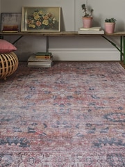 Asiatic Rugs Red Kaya Sima Washable Rug - Image 1 of 5