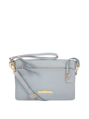 Pure Luxuries London Lytham Leather Cross-Body Clutch Bag - Image 1 of 7