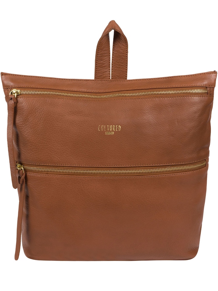 Cultured London Addington Leather Backpack - Image 2 of 6