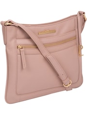 Pure Luxuries London Lewes Leather Cross-Body Bag - Image 1 of 5