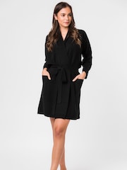 Pure Luxuries London Hallbeck Cashmere & Merino Wool Dressing Gown - Image 1 of 4