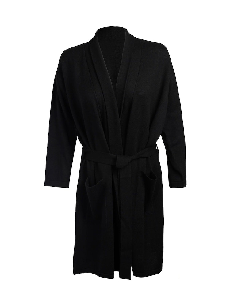 Pure Luxuries London Hallbeck Cashmere & Merino Wool Dressing Gown - Image 2 of 4