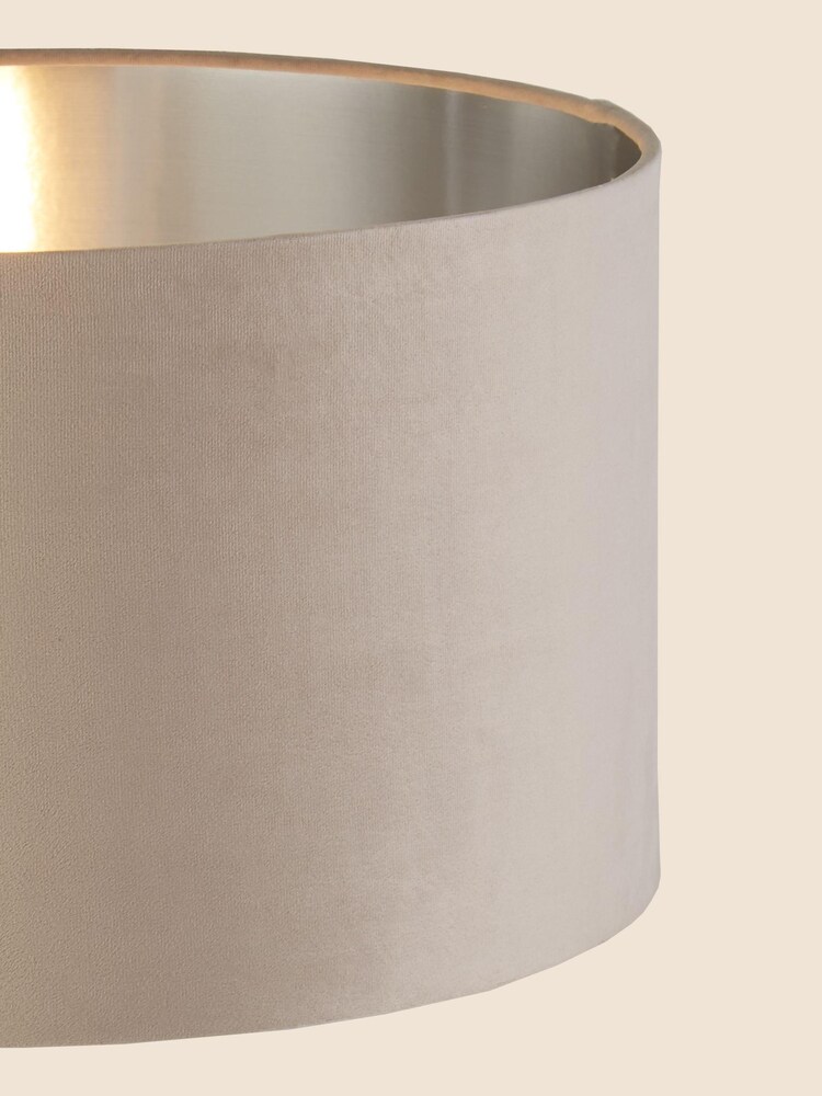 Searchlight Josie Taupe Velvet Easy Fit Shade - Image 3 of 3