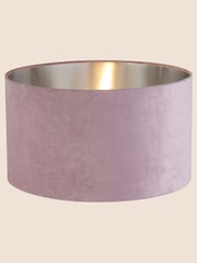 Searchlight Josie Lilac Purple Velvet Easy Fit Shade - Image 2 of 3