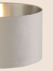 Searchlight Josie Light Grey Velvet Easy Fit Shade - Image 3 of 3