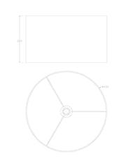 Searchlight Josie Light Grey Velvet Easy Fit Shade - Image 4 of 4