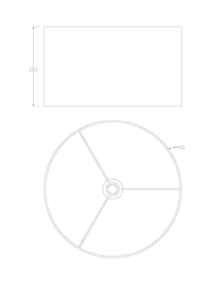 Searchlight Josie Light Grey Velvet Easy Fit Shade - Image 4 of 4