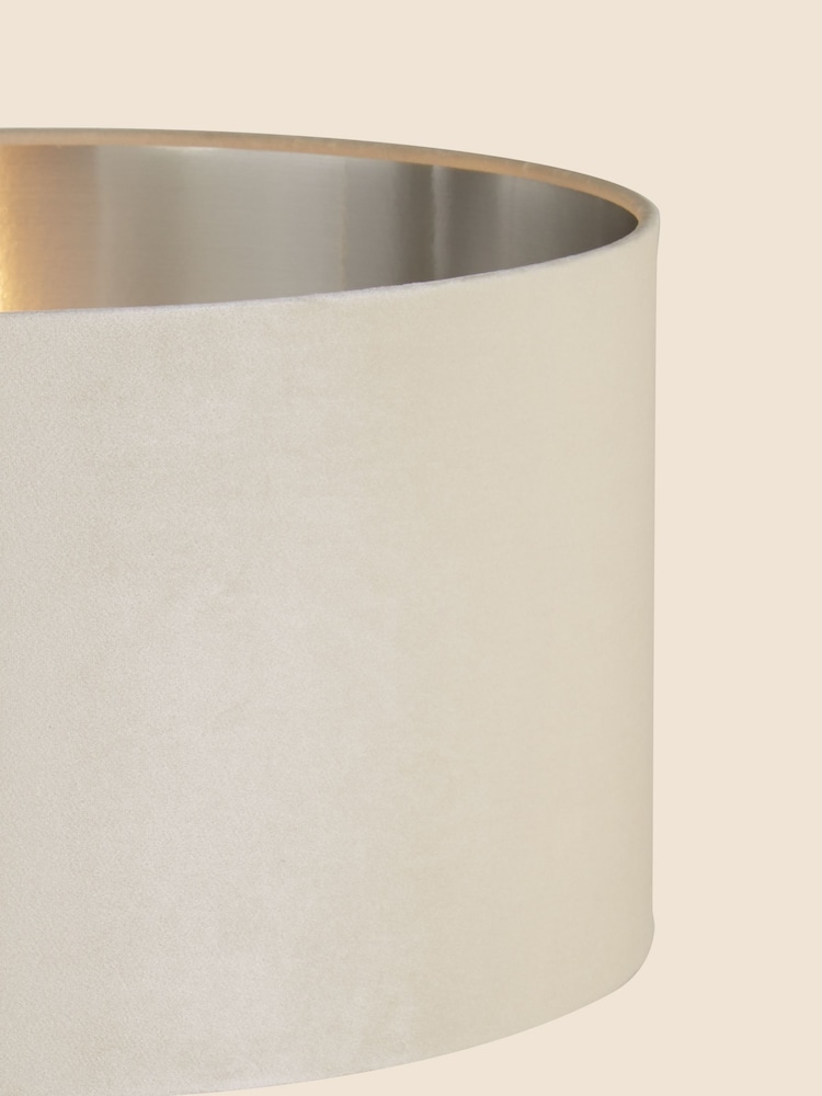 Searchlight Josie Cream Velvet Easy Fit Shade - Image 3 of 3