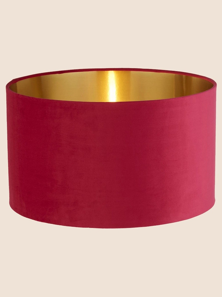 Searchlight Josie Pink Velvet Easy Fit Shade - Image 2 of 3
