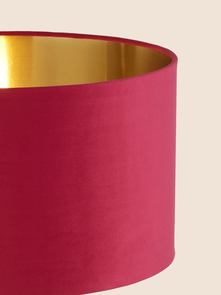 Searchlight Josie Pink Velvet Easy Fit Shade - Image 3 of 3