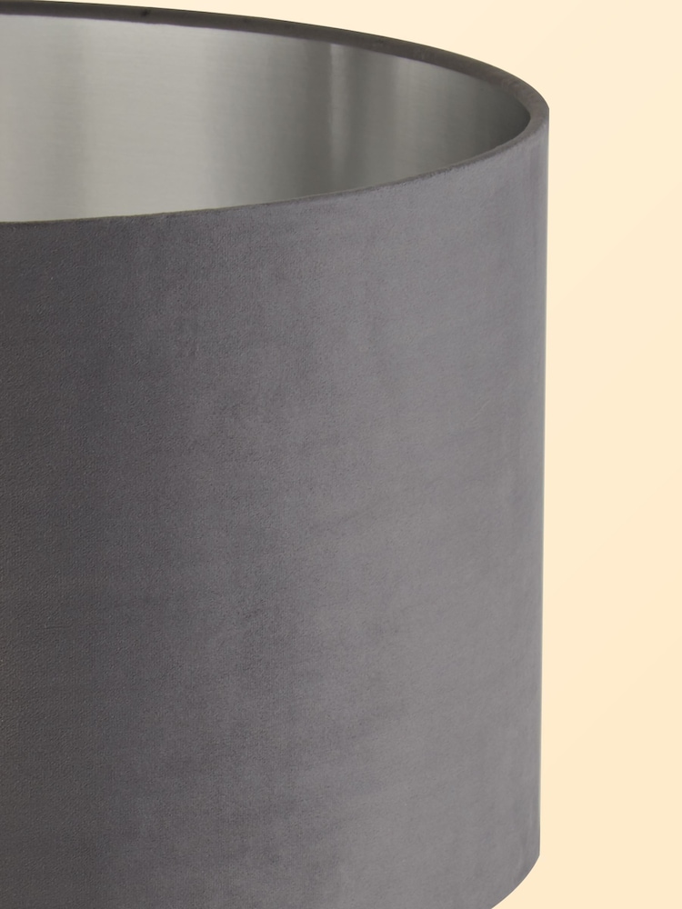 Searchlight Josie Grey Velvet Easy Fit Shade - Image 3 of 3