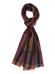 Pure Luxuries London Blue Ratio Cashmere & Merino Wool Neckerchief - Image 1 of 3
