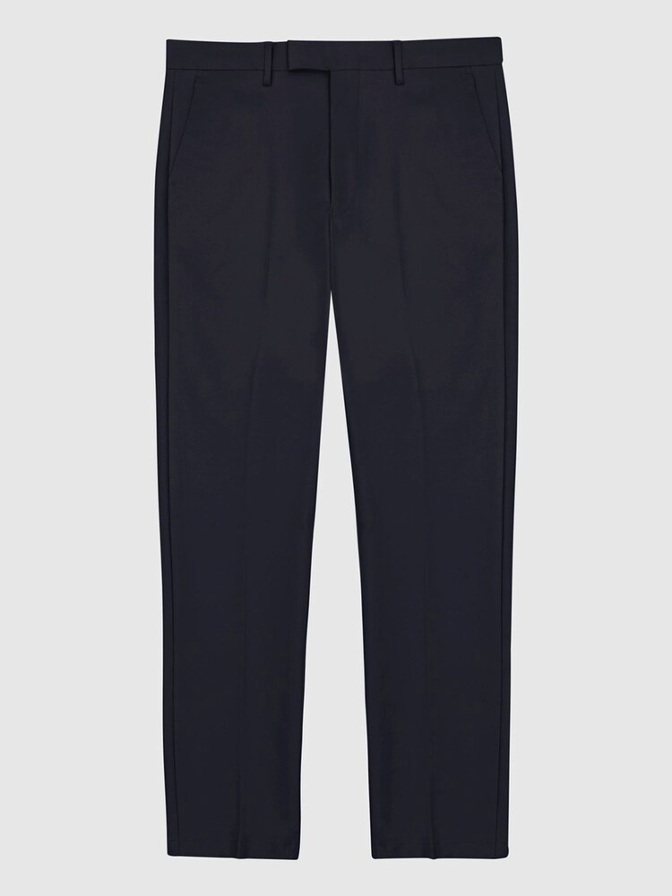 Reiss Blue Eastbury Slim Fit Chinos - Image 2 of 4