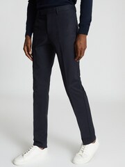 Reiss Blue Eastbury Slim Fit Chinos - Image 3 of 4