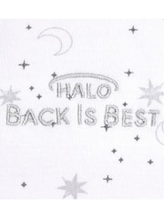 Halo White SleepSack 0.5 TOG 100% Cotton Sleeping Bag - Image 6 of 6