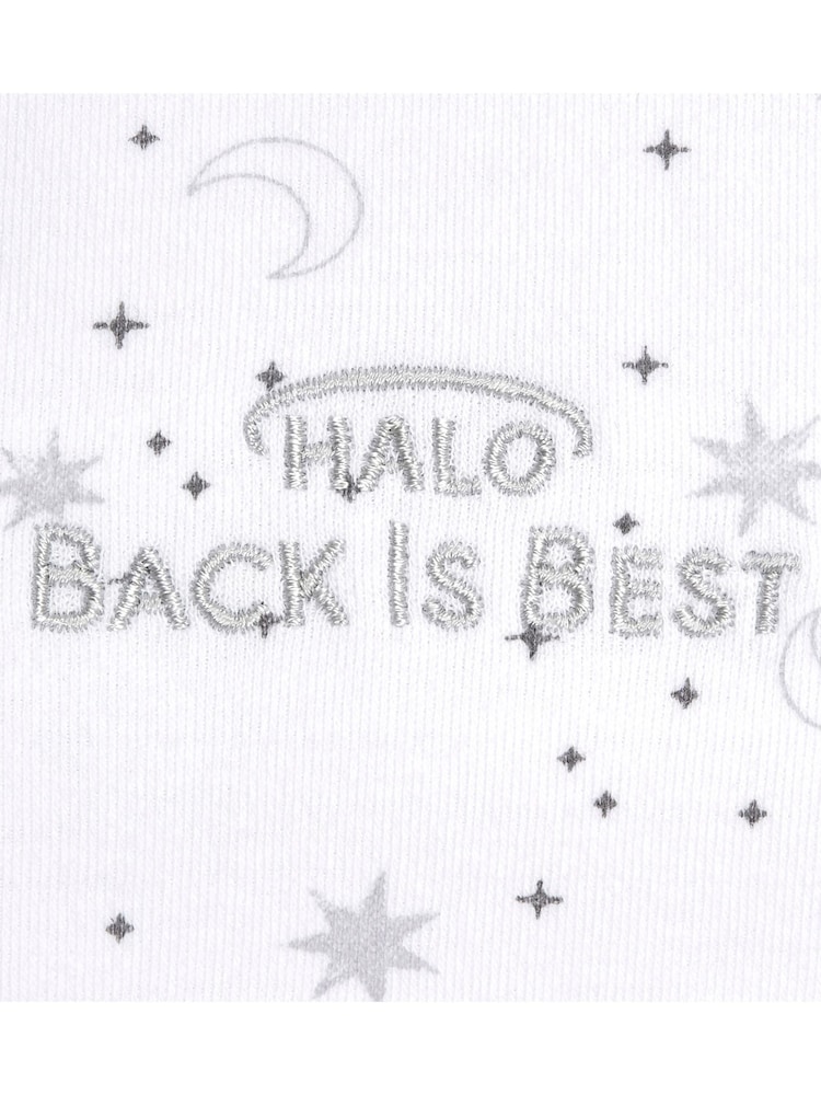 Halo White SleepSack 0.5 TOG 100% Cotton Sleeping Bag - Image 6 of 6