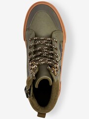 Camouflage-Muster, Khaki-Grün - Stiefel mit Thinsulate-Futter - Bild 3 von 5