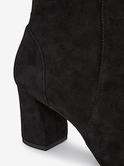 Black Forever Comfort® With Motionflex Suede Sock Boots - Image 5 of 5