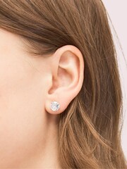 kate spade new york  Gold Tone Mini Trio Prong Stud Earrings - Image 3 of 3