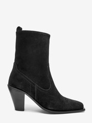 Black Western Cowboy Boots - Image 5 of 9