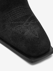 Black Western Cowboy Boots - Image 7 of 9