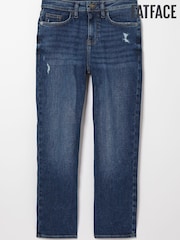 FatFace Blue Hamble Capri Jeans - Image 1 of 1