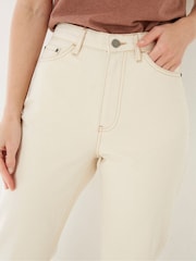 FatFace Natural Mom Jeans - Image 4 of 4
